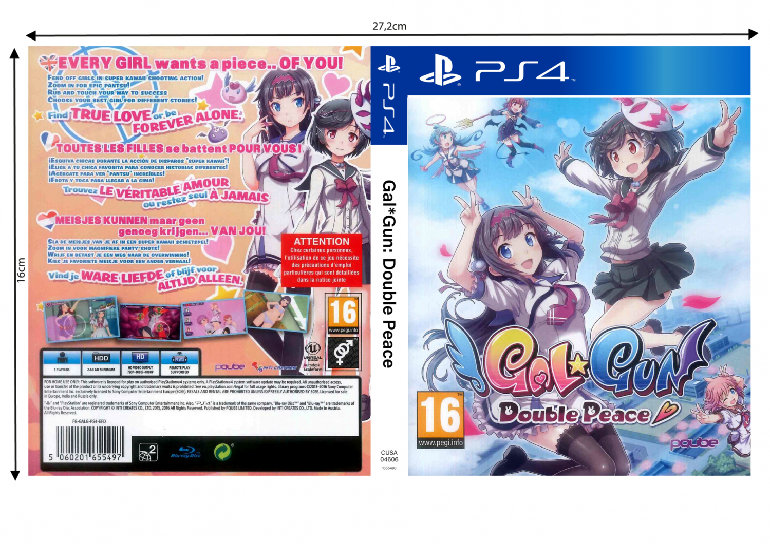 Gal gun double peace